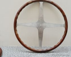 Bugatti steering wheel.