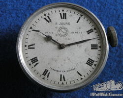 Jaeger Paris-Geneva 8 Days Clock