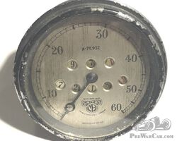Smiths speedometer 0 to 60