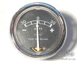Lucas small ammeter