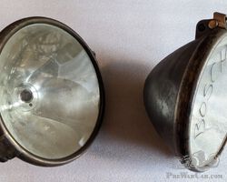 Fari grandi Bosch montati sulla forcella Mercedes-Benz / Knight / Daimler / Maybach