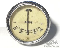 Lucas 20-0-20a amp gauge