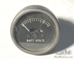 Unusual small volt meter
