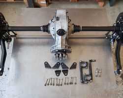 Alfa Romeo 6C 2500 Sport, SS. rear axle. Rebuilt