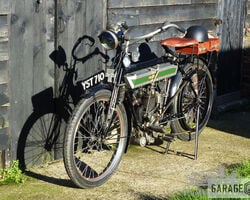 c.1912 Singer 299cc Motorcycle.