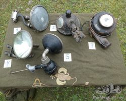 Original spot-lamps for open cars 1915-25