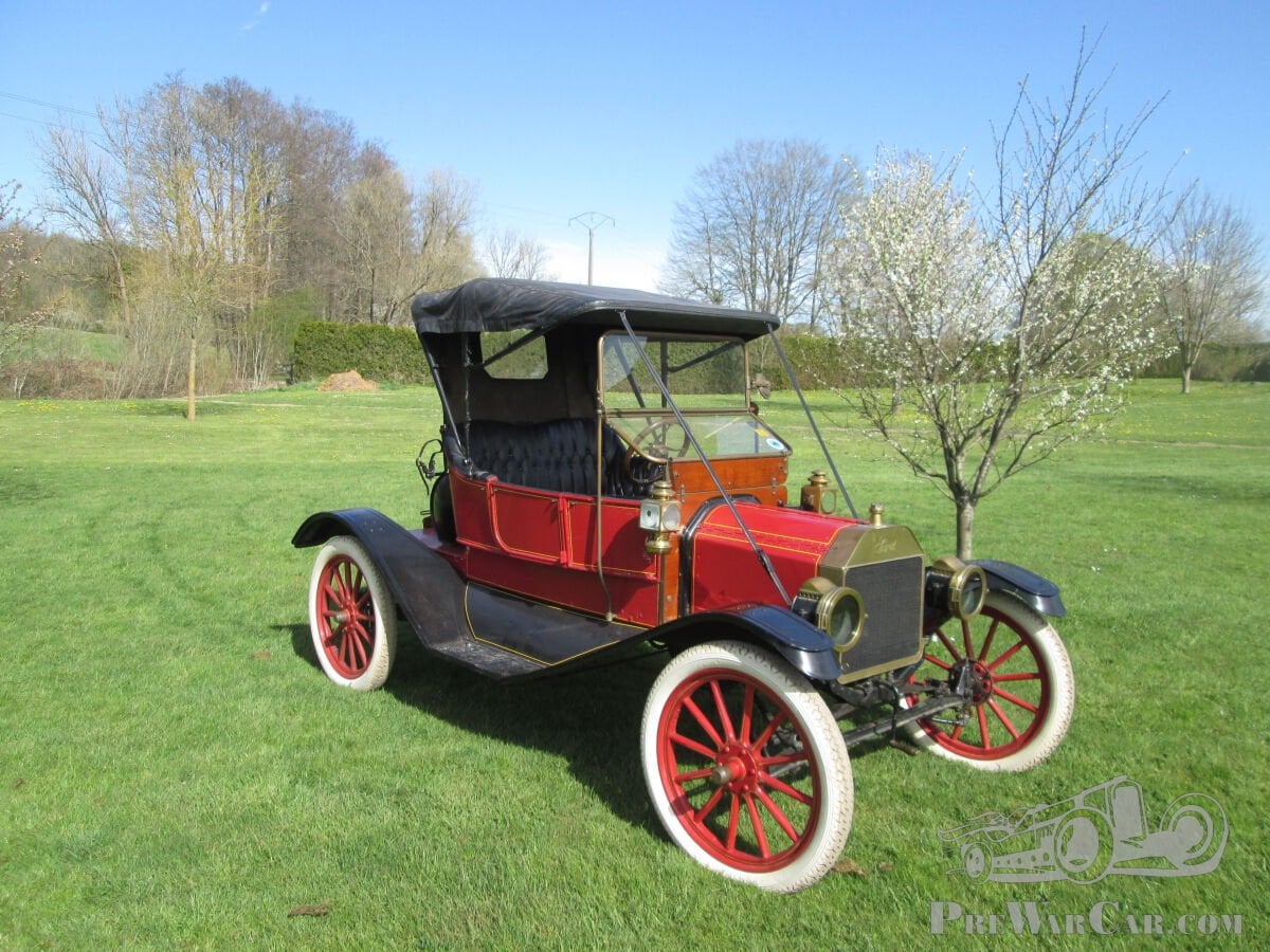 Rami JMK Ford Model T Torpedo 1908 VARIANTE 4 Roues Ziss COMPLÈTE