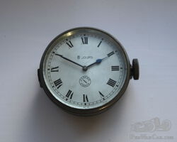 Jaeger Paris Side Wind 8 Day Car Clock