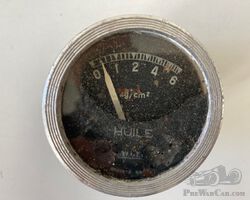 Jaeger huile / oil pressure gauge
