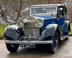 1934 Rolls-Royce 20/25 Arthur Mulliner 'Continental' Sports Saloon. GAF33