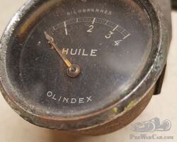 Oil pressure gauge