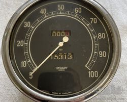 Alvis Speedometer