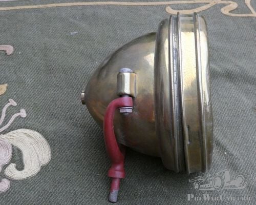Indian motorcycle headlamp, electric .