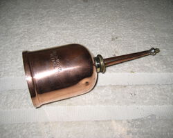 Copper Rolls-Royce Silver Ghost Petrol Primer Can
