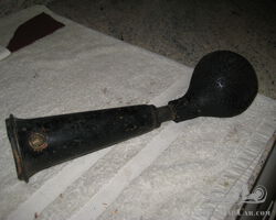 Small Eversure Motorcycle or Car Bulb Horn
