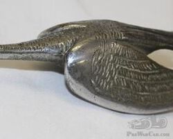 Flying Stork Radiator Mascot Hood Ornament