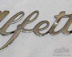 Alfetta Motor Car Co Radiator Emblem Script