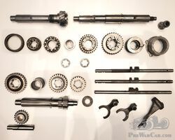 Bugatti T57 / T57S Gears, Shafts, and Internal Parts for Gearbox