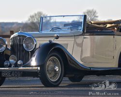 1934 Derby Bentley 3.5 Litre Park Ward DHC