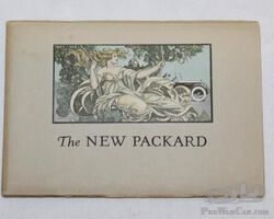 1916-1919 Packard Twin-Six 3-25 & 3-35 Sales Brochure Book