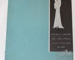 1931 Pierce Arrow Motor Car Co Sales Brochure