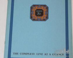 1928 Pierce Arrow Series 81 Sales Brochure Book