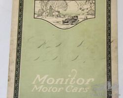 1915-1922 Monitor Motor Car Co Sales Brochure Book