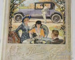 1920's Peerless Motor Car Co Sales Brochure Book