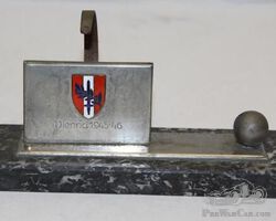 1945-1946 Vienna Desktop Award Plaque