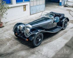 1936 Jaguar SS100 2,5 L roadster | Artcurial | Salon Rétromobile 2023