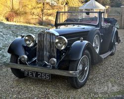 SOLD SOLD SOLD 1937 AC "Ace" 16/66 Foursome Drop Head Coupe