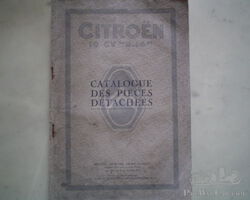 parts book citroen B14