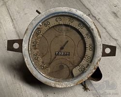 OS speedo for Salmson Hotchkiss Georges Irat...