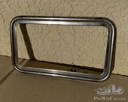 window frame for convertible