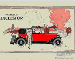Excelsior belge voiture automobile auto