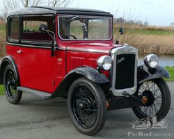 Austin Seven 7 RP Saloon 1933