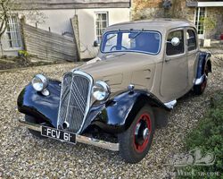 1939 Citroen Traction Avant Light 12
