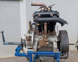 Brasier 10 HP engine 2-cylinders