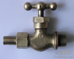 Bronze Gasoline Tap