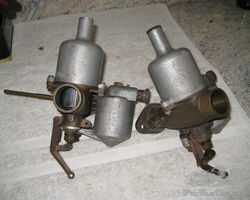 SU Bronze Bodied 1.25 Inch Carburettors D22026 & D22027