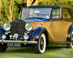 1938 Rolls Royce Phantom III Sedanca by H.J. Mulliner.