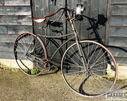 1891 New Mail Solid Tyre Safety Bicycle.