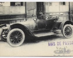 Panhard et Levassor avis de passage