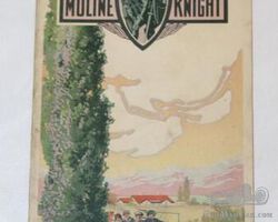 1913-1919 Moline Knight Motor Car Co Sales Brochure Book