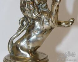 1925-1928 Franklin Motor Car Co Lion Radiator Mascot Hood Ornament