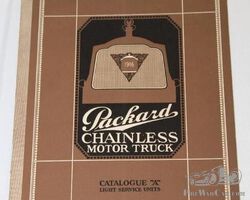 1916 Packard Motor Car Co Trucks Sales Brochure Book