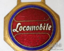 Early Locomobile Advertising Watch Fob