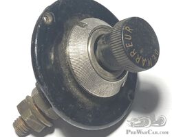 French Demarreur starter switch.