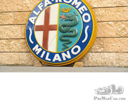 Alfa Romeo Milano Sign | Wannenes Auction | March 5, 2023