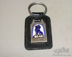BEAN Leather Key Ring Fob